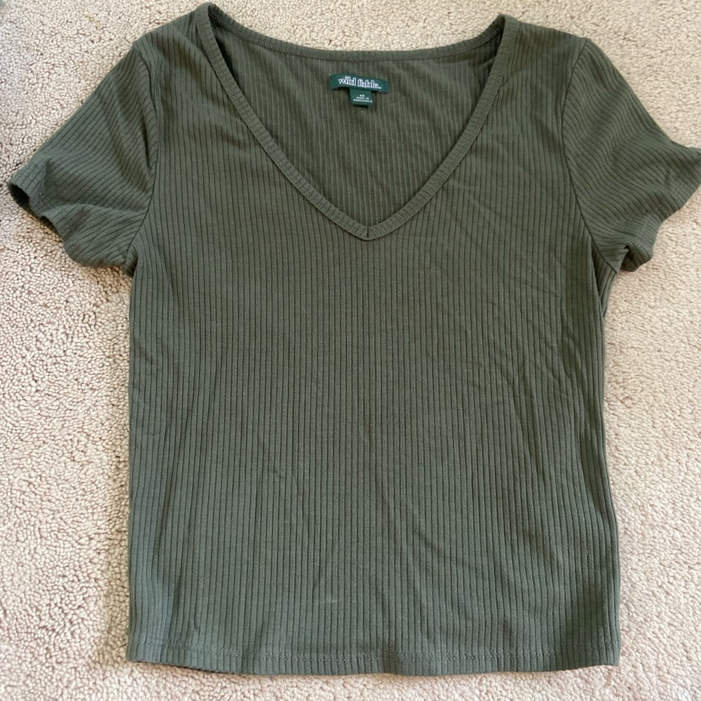 Wild fable green top
